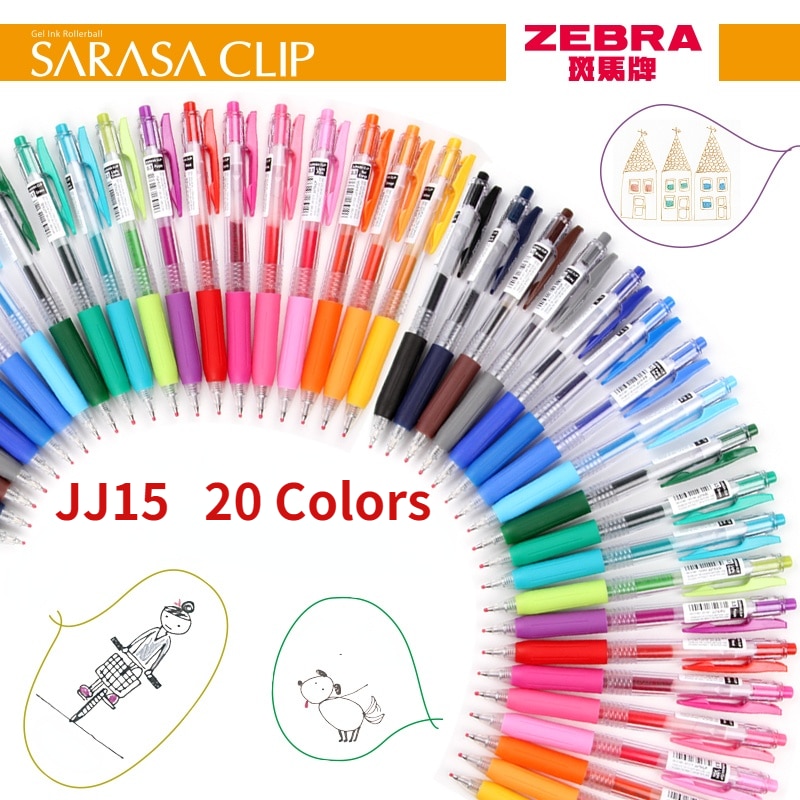20pcs 踻 SARASA JJ15 ֽ ÷   0.5mm Ŭ ..